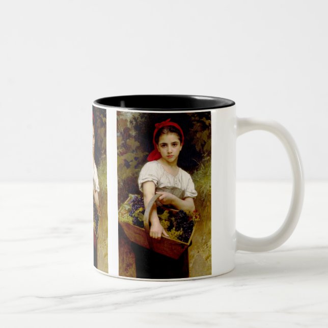 Druvapickeren Två-Tonad Mugg (Höger)