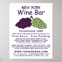 Druvbunch, Vin Pub/Winery Advertising