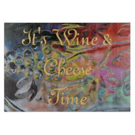 Druvdesign, avskärning av bord-Vin-ost-tid