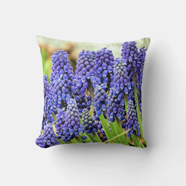 Druvhyacinater - kuddar (Framsida)