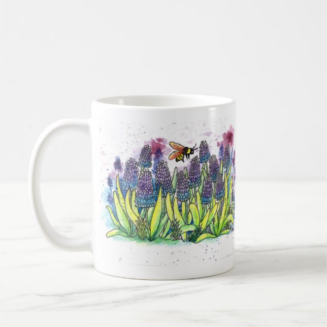 Druvhyacint Kaffemugg (Vänster)