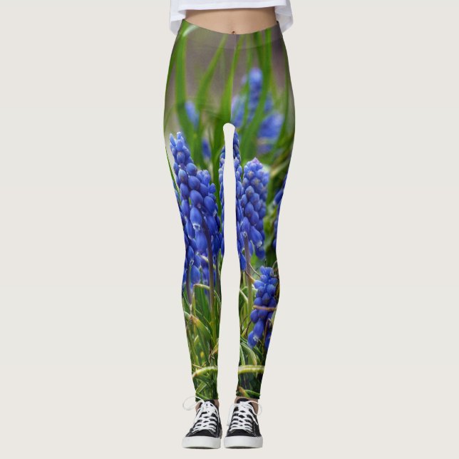 Druvhyacint Leggings (Framsida)