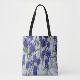 DruvHyacinths i Snö Bag Tygkasse