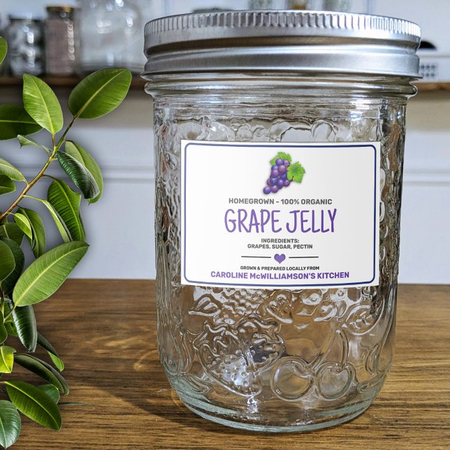 Druvkonserver Etikett (Skapare uppladdad)