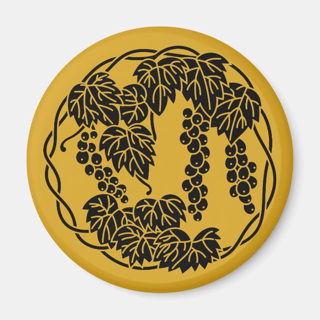 Druvkrets Magnet (Framsidan)