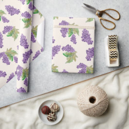 Druvor Akvarell Handmålad Presentpapper