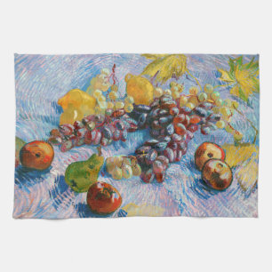 Druvor, citroner, päron och äpplen, Van Gogh Kökshandduk