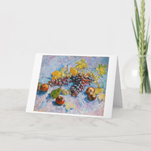 Druvor, citroner, päron och äpplen, Van Gogh Kort