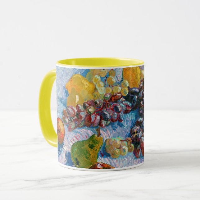 Druvor, citroner, päron och äpplen, Van Gogh Mugg (Framsida vänster)
