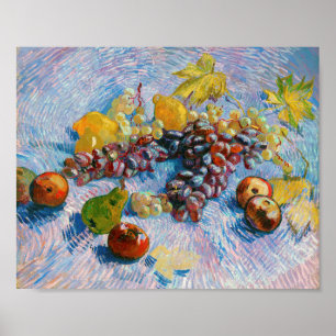 Druvor, citroner, päron och äpplen, Van Gogh Poster