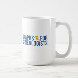 Druvor för kaffe från Genealogists mugg