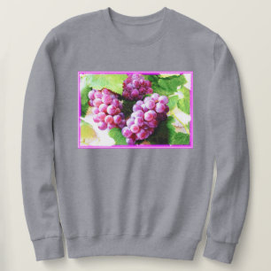 "Druvor Fruit Plant" Cute Photo. Köp nu Lång Ärmad Tröja