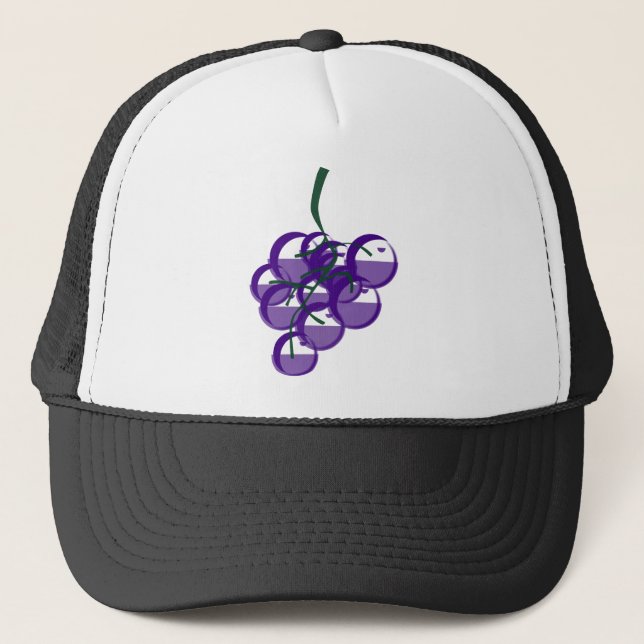 Druvor Fruit Vin Lilac Food Winery Keps (Framsida)
