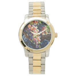 Druvor i Abundance för Vin Älskare & Wineries Armbandsur