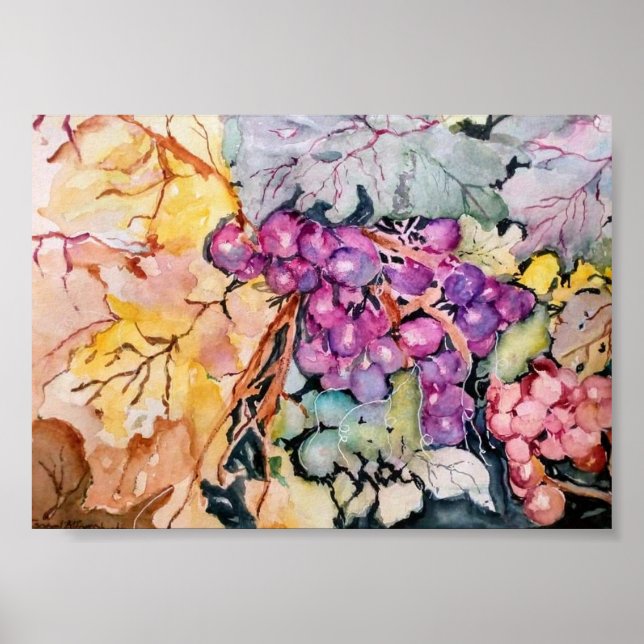 Druvor I Poster (Framsidan)