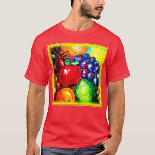 Druvor, kalk, Orange, äppelfrukt. Köp nu T Shirt
