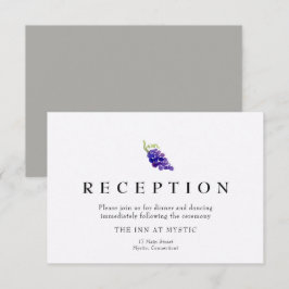 Druvor på bröllopskortet Vine Vin Inbjudningar