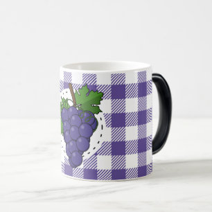 Druvor på White Violet Play Magisk Mugg