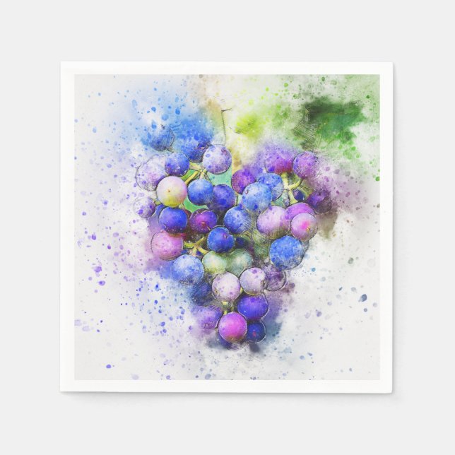 Druvor Pappersservett (Framsidan)