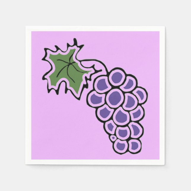 Druvor Pappersservett (Framsidan)