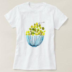 Druvor, vattentorkare, söt frukt t shirt