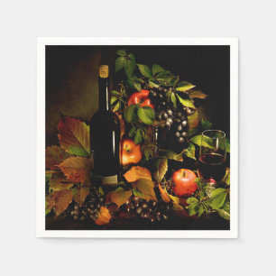 Druvor, Vin och äpplen Pappersservett