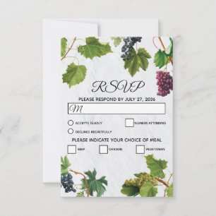 Druvor Vineyard Mediterranean Grekiska ön Bröllop OSA Kort