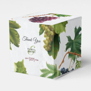 Druvor Vineyard Mediterranean Grekiska ön Bröllop Presentaskar