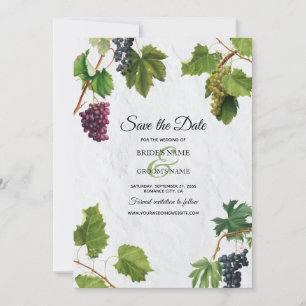 Druvor Vineyard Mediterranean Grekiska ön Bröllop Spara Datumet