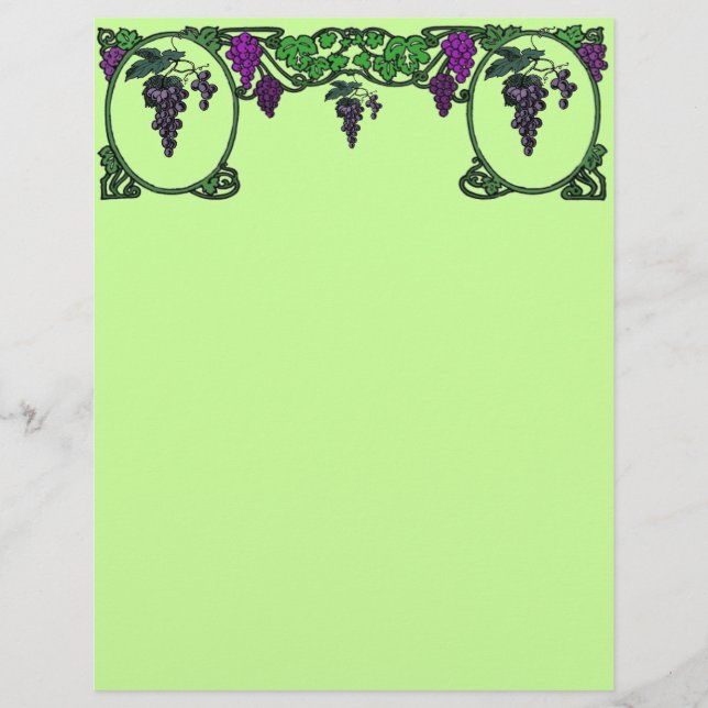 Druvorna Letterhead (Framsida)