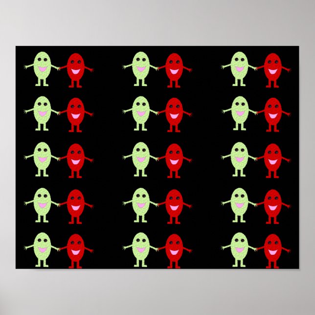 Druvplockningsaffisch Poster (Framsidan)