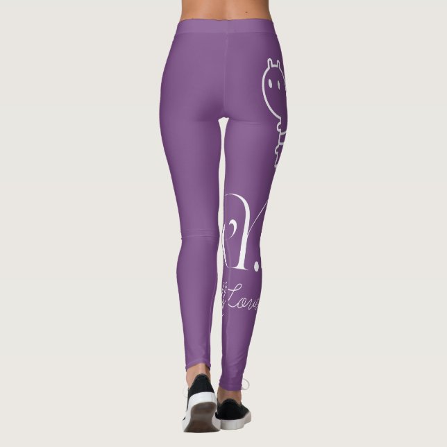 Druvsaft Leggings (Baksida)