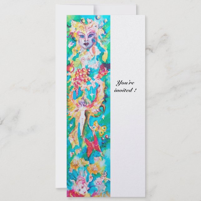 DRUVSAGA 5 metallisk is Inbjudningar (Framsida)