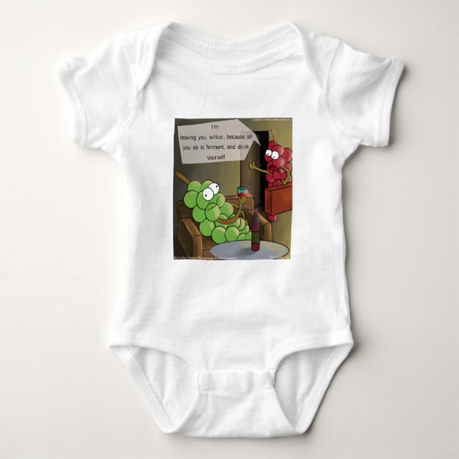 Druvskilsmässor Roligt T-shirt (Framsida)