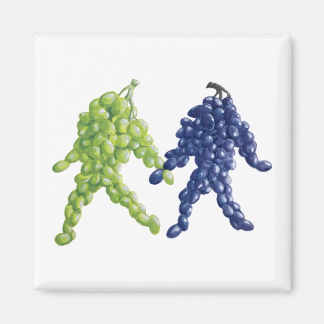Druvvänner Magnet (Framsidan)