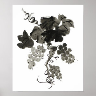 Druvvin, Sumi-e Poster