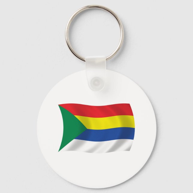Druze Flagg Nyckelring (Framsida)