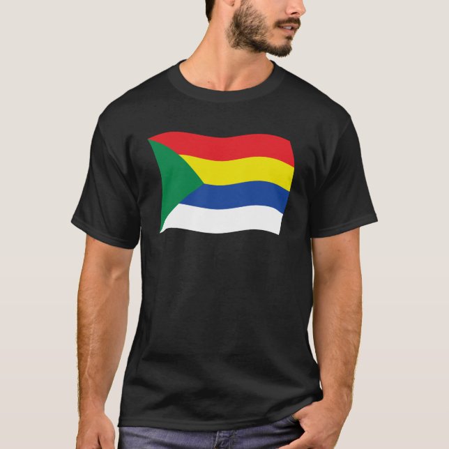 Druze Flagga Shirt T-shirt (Framsida)