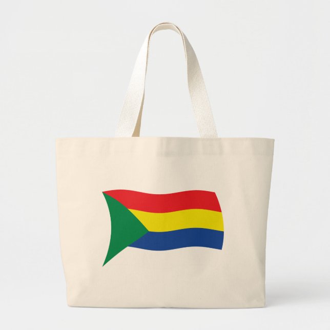 Druze Flagga Tote Bag Jumbo Tygkasse (Framsidan)