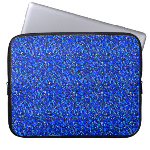 Druzy crystal - Sapphire blue Laptop Fodral