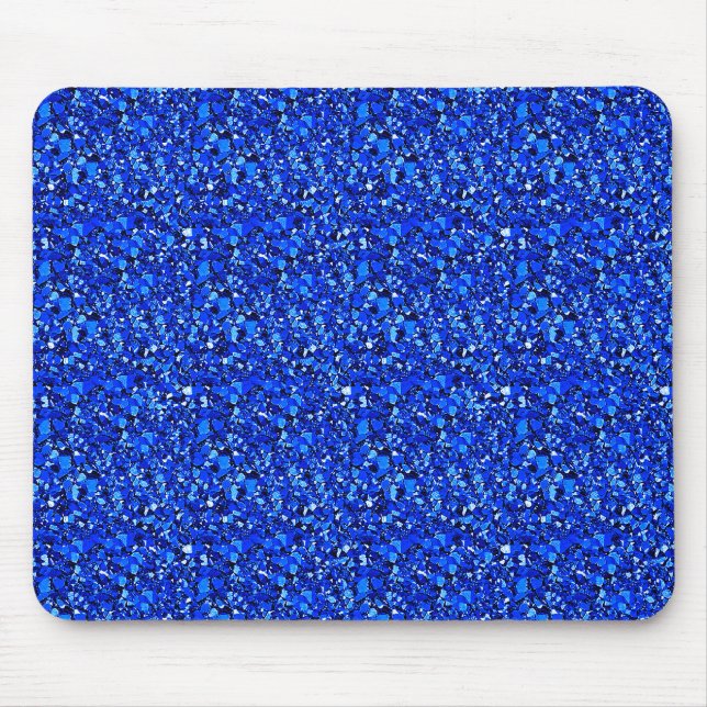Druzy crystal - Sapphire blue Musmatta (Framsidan)