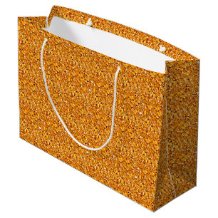 Druzy crystal - tangerine orange