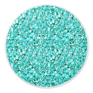 Druzy kristall - aquamarine knopp