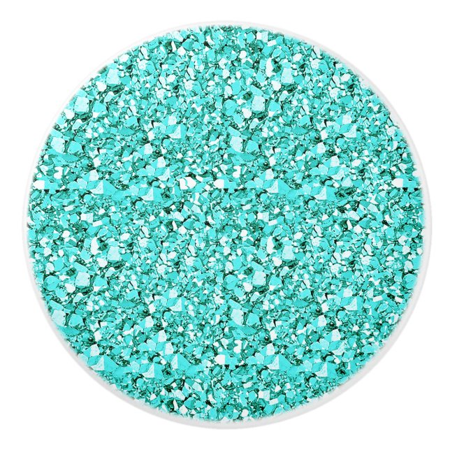 Druzy kristall - aquamarine knopp (Framsidan)