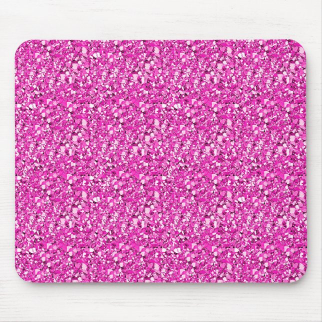 Druzy kristall - fuchsia rosa musmatta (Framsidan)