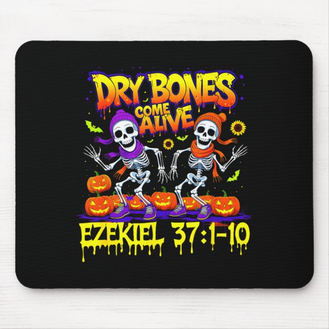 Dry Bones Come Alive Ezekiel 37 Bible Verse Christ Musmatta (Framsidan)