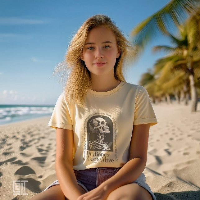 Dry Bones Kom Alive Ezekiel NOTW Christian Inspir T Shirt (Skapare uppladdad)