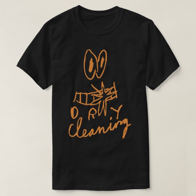 Dry Cleaning Band Merch Classic T-Shirt (Design framsida)