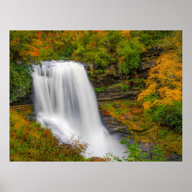 Dry Falls North Carolina Poster (Framsidan)