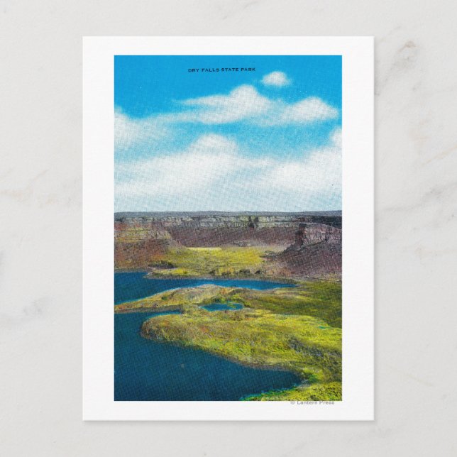 Dry Falls State Park, Grand Coulee Dam Vykort (Framsida)